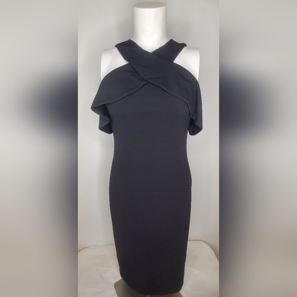 RACHEL Rachel Roy Size XS Black Dress Ruffled
